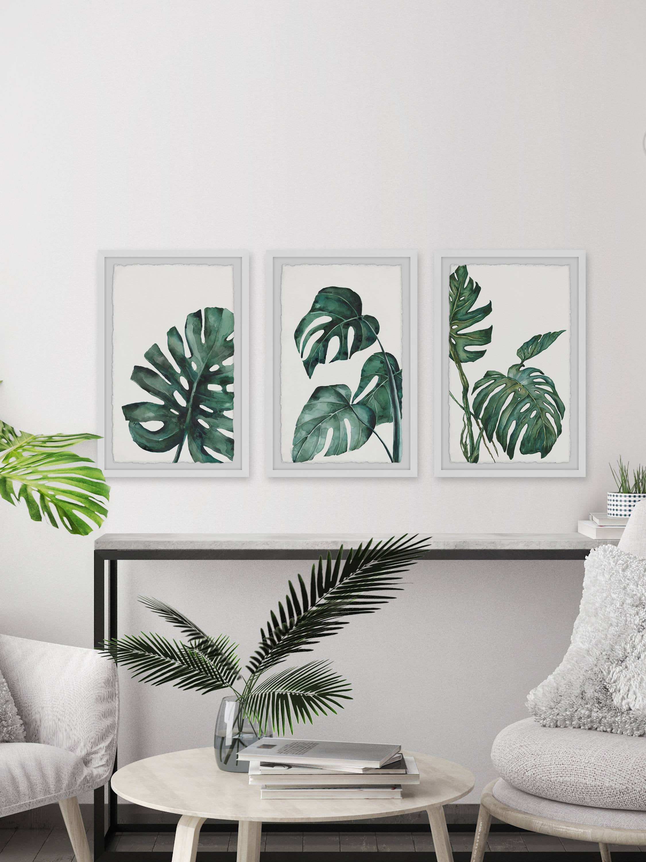 Marmont Hill Palmera White Triptych