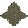 thumbnail image 3 of 67 1/4"W x 43 3/8"H x 4"ID x 2"P Melchor Diamond Ceiling Medallion (Fits Canopies up to 4"), Hand-Painted Spartan Stone, 3 of 5
