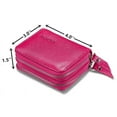 thumbnail image 3 of Walltes for women,genuine leather walltes, rfid wallets blue, 3 of 6