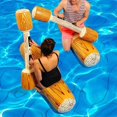 thumbnail image 4 of Tebru YLSHRF Interesting Inflatable Adults Floating Swimming Pool Water Raft Toy, PVC Stick, 4 of 7