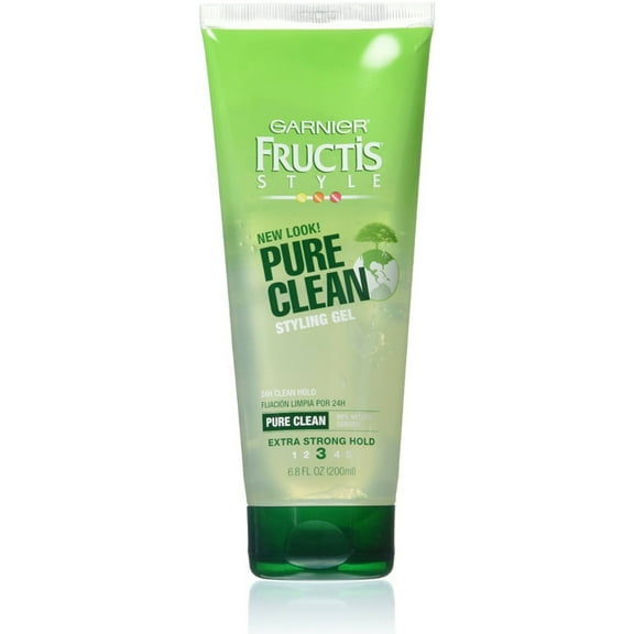 Garnier Fructis Style Pure Clean Styling Gel 6.80 oz (Pack of 3)