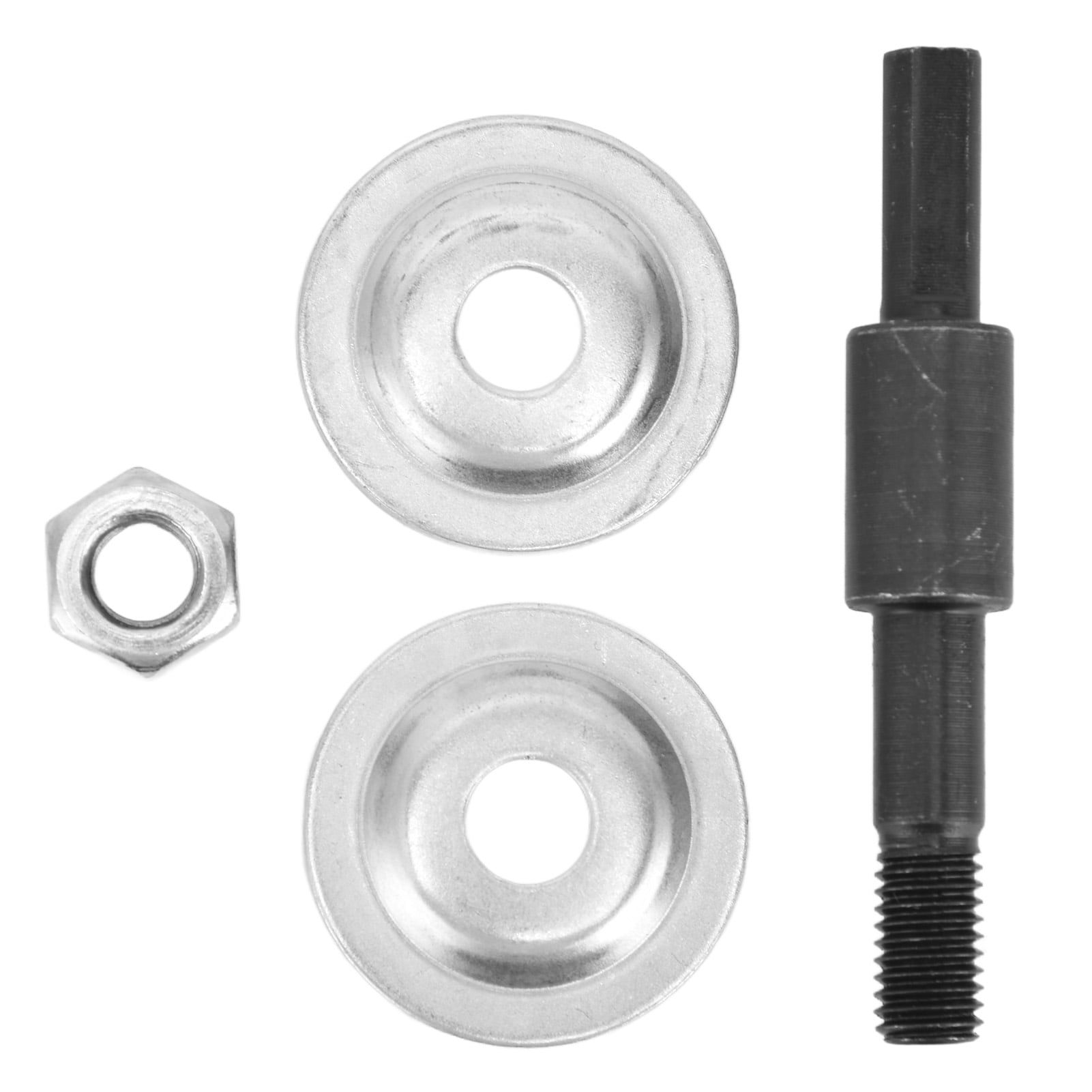 Domqga Arbors Shaft, Easy Conversion Drill Arbor Adapter With Washer