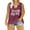 Wine, variant on Taqqpue Womens Plus Size Tank Tops Casual Loose Fit Printed Sleeveless V Neck T Shirts Summer Tunics Ladies Basic Shirts M-3XL