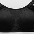 thumbnail image 7 of Ashirexll Bras for Women No Underwire, Comfortable Bras for Women, Plus Size Solid Color Seamless Nude Lifting Soft Posture Support Bra Black 3XL, 7 of 7