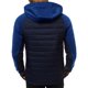 thumbnail image 3 of Dolkfu Sudadera con capucha para hombres de color combinado, chaqueta deportiva con cremallera completa, chaqueta ligera y de combinación para hombres. L, 3 of 3