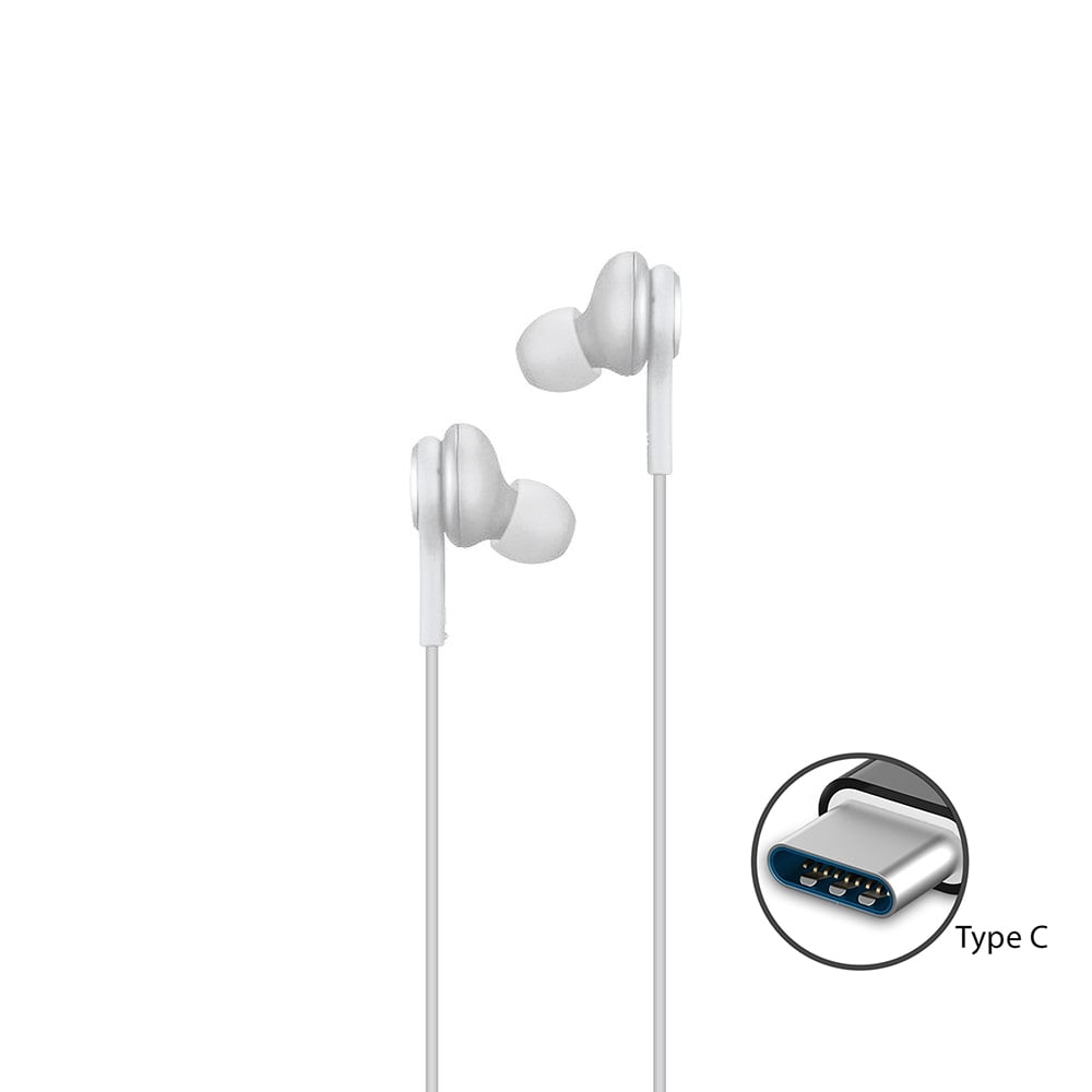 AKG TYPE-C Earphones Compatible With Motorola Moto G Play (2021,2023,2024,2026) - Authentic Headphones USB-C Earbuds w Mic Headset