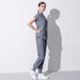 thumbnail image 4 of Bata quirúrgica de alta gama, ropa de lavado para quirófano dental, ropa elástica para cepillos de manos para mujeres, conjunto de ropa de trabajo bucal para médicos y enfermeras, 4 of 6