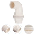 thumbnail image 3 of 4Pcs PVC Aquarium Fish Tank Water Pipe Connector 90 Degree Tube Elbow Connector, 3 of 9
