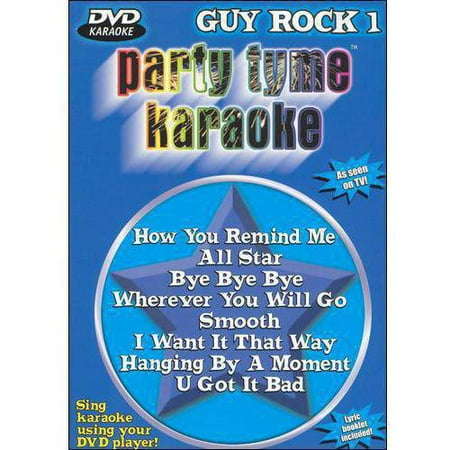 Party Tyme Karaoke: Guy Rock - Volume 1 (Music DVD)