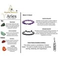 thumbnail image 3 of Aries Healing Crystal Set, Zodiac Birthstone Premium Kit for Gift, 3 of 5
