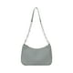 thumbnail image 2 of Bolso informal de hombro para mujer, bolso bandolero, cuero PU, correa ajustable, bolsa multiuso, beige rosa, negro caqui azul, 21x13x7cm, moda ligera, 2 of 6