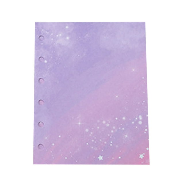 Clear Binder Cover 6ring A7 Looseleaf Notebook Replacement Cover