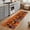orange, variant on Small Door Mat Indoor Outdoor 15.7"x23.6",Red Floral Absorbent Non Slip Entry Rug,Country Farmhouse Abstract Flowers Pattern Low Profile Welcome Mat for Front/Side Door Apartment Entrance Bathroom