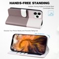 thumbnail image 3 of Compatible avec iPhone 11 Pro Max Étui Portefeuille Motif Animaux Mignons avec Fentes pour Cartes Couverture Rabattable, 3 of 5