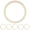 Beige, variant on FUEENIRVA 6 Pcs Crafts Wreath Forms Round Wreath Frame Beige Decorative Weddings