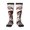 3 Black, variant on Vintage Husky Dog Print Long Socks,Novelty Design Socks Gift for Men and Women,Crew Socks,Calf Socks