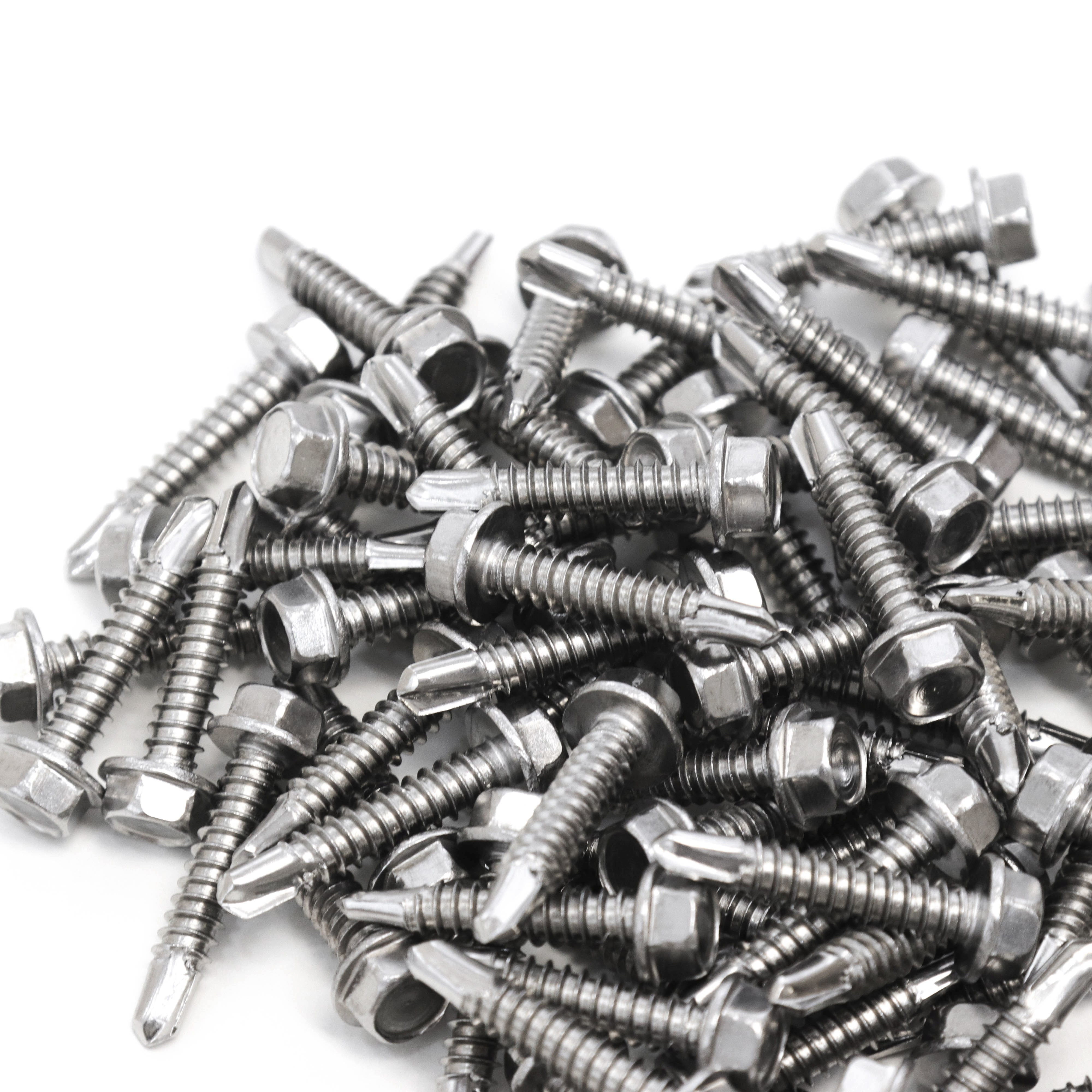 40 Pan Head Self Tapping Screw Set 304 SS Stainless Steel #8 x 1.25" 