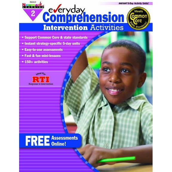 Eiactivities (En): Everyday Comprehension Intervention Activities Grade 2 Book Teacher Resource (Paperback)