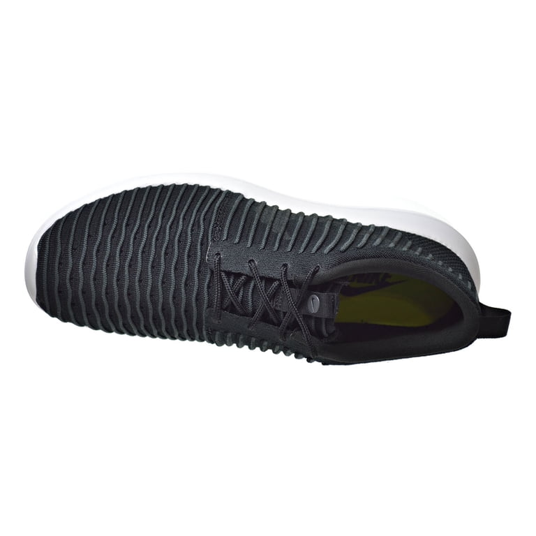 Mens Nike Roshe Two Flyknit Black Dark Grey White Volt 844833-001