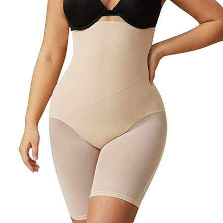 

Women Body Shaping Mesh Breathable Abdominal High Waist Body Corset Tight Flat Panties Romantic Lingerie