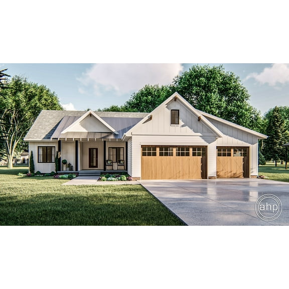 Advanced House Plans: Builder Ready Blueprints | Meadow View 29767 | 1 Story Plan