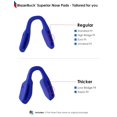 thumbnail image 4 of Almohadillas nasales para gafas BLAZERBUCK Metalink OX8153 negro y azul, 4 of 6