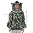 thumbnail image 4 of AtUendo de Guardián de Abejas, Profesional Transpirable Con Sombrero y Traje Protector de Consumo de Apega de Velo, Para Hombres Mujeres, 4 of 7