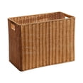 thumbnail image 1 of Cesta de mimbre de imitación, cesta de almacenamiento, cesta para la colada, cesta creativa para diario, cesta tejida para dormitorio, oficina, granja S, 1 of 8
