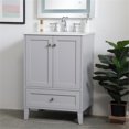 thumbnail image 2 of 24 inch Single Bathroom Vanity in Grey, 2 of 15