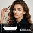thumbnail image 2 of 10Pcs Transfer Sticker Proof Removable Temporary Tattoos Stickers Face Art Paper Stickers Heart 4.45x15.1x0.03cm, 2 of 5