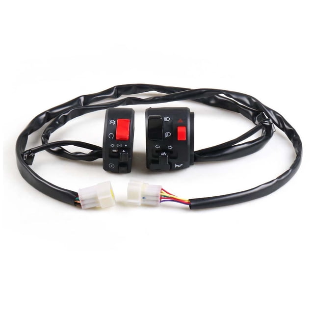 Motorcycle Handlebar Switch Replacing Modified Universal 22mm Speaker Foglight Switches Controller Part Accessories