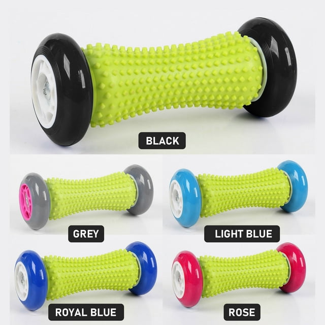 Foot Massager Roller Portable Running Yoga Exercise Muscle Relaxation Plantar Fasciitis Treatment Suitable for Office Home Gym
