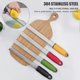 thumbnail image 5 of Citrus Zester Cheese Grater Stainless Steel Citrus Zester Grater with Handle Lemon Zester for Kitchen, 5 of 5