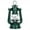 Green, variant on Adarl Vintage Kerosene Oil Lantern, Rustic Old Fashioned Light Up Lantern, Handmade Kerosene Lamp Decorative Housewarming Gifts Outdoor Camping Emergency Hanging Light/Lamp