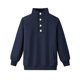 thumbnail image 1 of Blusa y camisa de cuello alto de manga larga para niños, color sólido, cálida, de manga larga, para niños medianos y grandes, informal y cómoda, blusa de poliéster para niños, 1 of 4