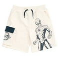 thumbnail image 5 of Marvel Spider-Man French Terry Pullover Hoodie and Shorts Toddler to Big Kid, 5 of 5