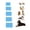 Blue#098, variant on Cooling Pet Mat for Dogs and Cats – Non-Slip, Lightweight, Foldable Summer Cooling Pad for Indoor Floors, Crates, Cars & Outdoor Use