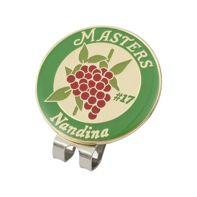 1Pcs Golf Hat Clip Magnetic Cap Clips w Magnet Mark Ball Position Removable Metal Various Styles Marker Drop Ship Grapes