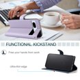 thumbnail image 3 of Google Pixel 7A Étui 5G, Portefeuille en Cuir Pu Couverture Rabattable Porte-Cartes Support Magnétique, 3 of 5
