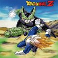 thumbnail image 1 of Couverture de Sublimation Dragon Ball Z Cell et Vegeta, Coton, 1 of 3