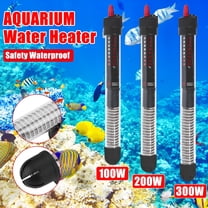 TELOLY Submersible Aquarium Heater 100W Fish Tank Heater Adjustable Temperature for 5 to 100 Gallon Tank, 1Pcs