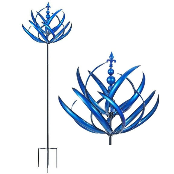 BESTSKY Wind Spinners Outdoor,Durable Iron Wind Spinner,Outdoor Garden Decoration with Unique Rotating Design and Easy Installation