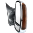 thumbnail image 5 of Geelife Chrome/Black Power Heated Signal Tow Mirrors Pair Set For Ford Super Duty, 5 of 12