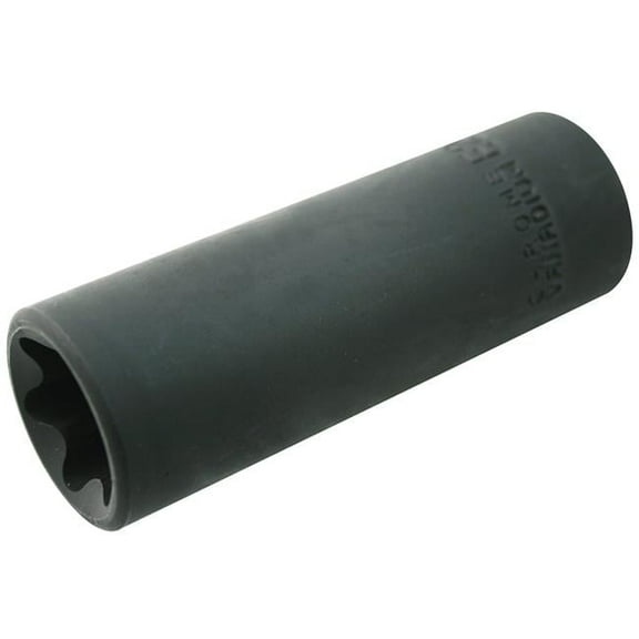0.5 in Square Drive Nut Socket, E-24 Torx