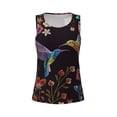 thumbnail image 4 of Gaeub Humming Bird Women's Workout Tank Tops Lightweight Sleeveless Shirts for Women for Athletic Running Tennis Yoga - XX-Large, 4 of 9