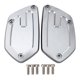 thumbnail image 2 of Tapa Del Depósito De Líquido De Frenos, 2 Piezas De Cubierta De Embrague De Freno Delantero De Motocicleta Reemplazo De aleación De Aluminio CNC Para R1200RT SE 2010-2013, 2 of 7