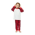 thumbnail image 6 of Odeerbi Matching Family Christmas Pajamas Sets Child Long Sleeve Xmas Printed Top and Pants 2025 Fashion Family Jammies Set Loungewear Sleepwear for Kids, 6 of 9