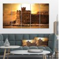 thumbnail image 1 of Old Castle at Sunset - Landscape Canvas Art Print, 1 of 4