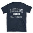 thumbnail image 1 of Blennerhassett West Virginia Classic Established Men's Cotton T-Shirt, 1 of 1