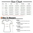 thumbnail image 2 of Uaswgudfs Womens Summer Tops Casual Short Sleeve Striped Color Block Ribbed Knit Button Down V Neck Shirts Slim Fitted Henley Tops, 2 of 8